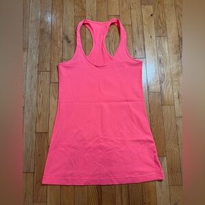 Women's Pinkish orange Tank Top #663